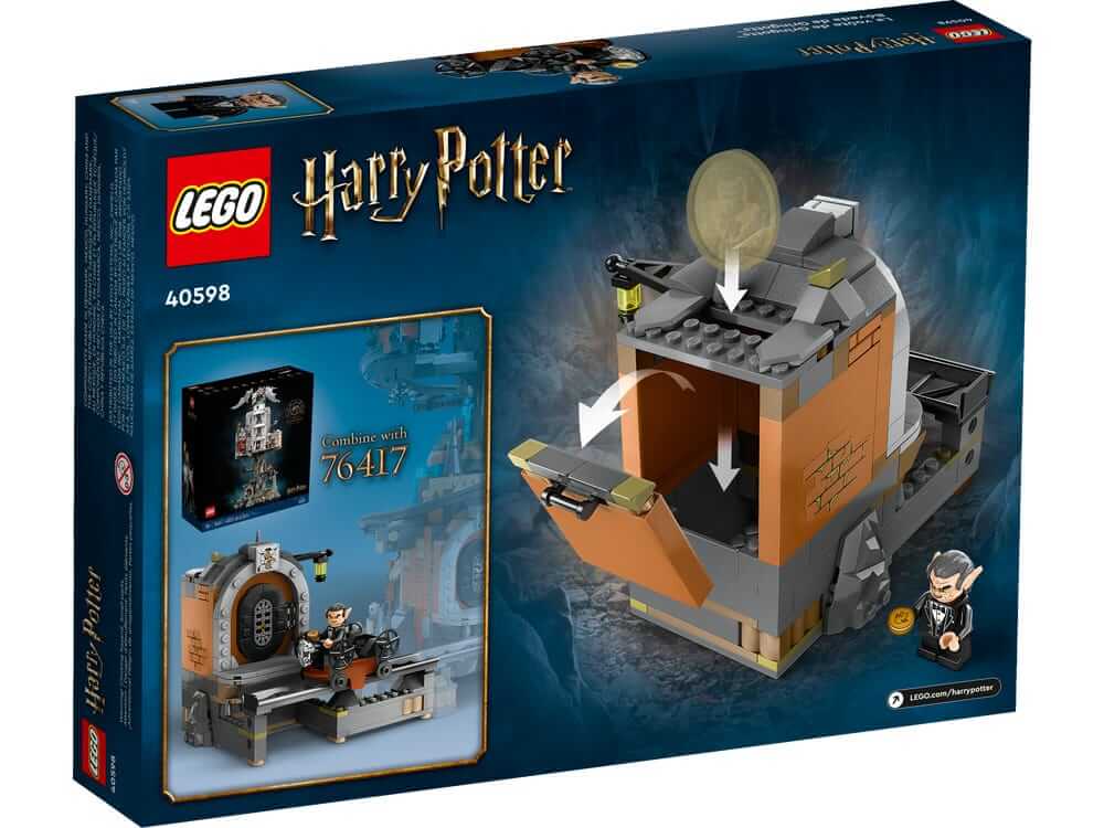 LEGO Harry Potter 40598 Gringotts Vault box back