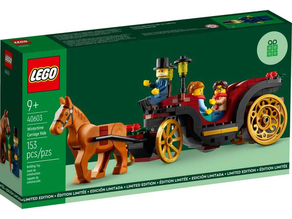 LEGO 40603 Wintertime Carriage Ride box front