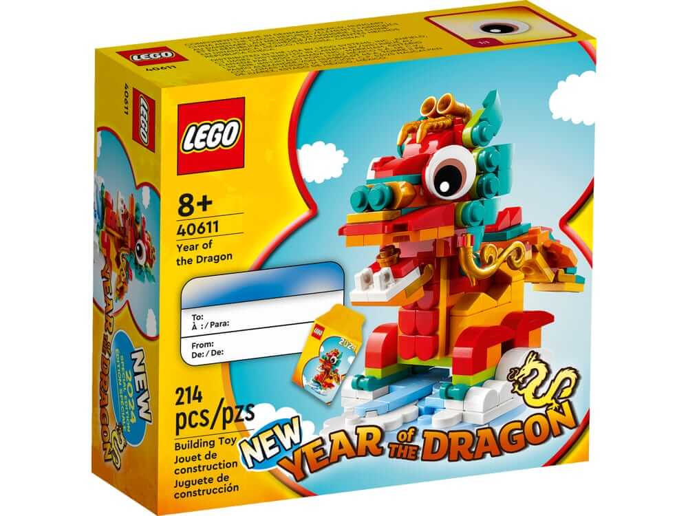 LEGO Lunar New Year 40611 Year of the Dragon GWP box front
