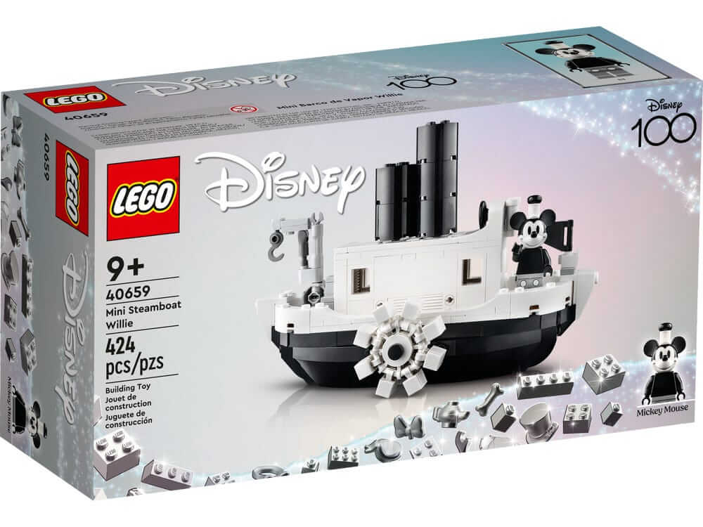 LEGO 40659 Mini Steamboat Willie GWP box front