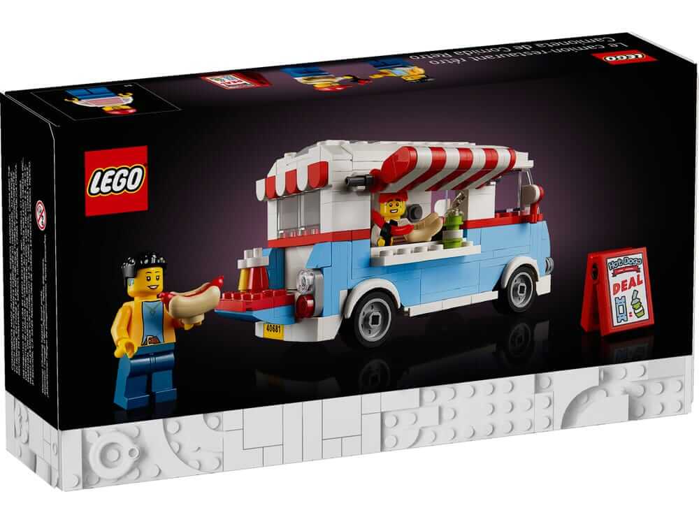 LEGO Icons 40681 Retro Food Truck GWP box back