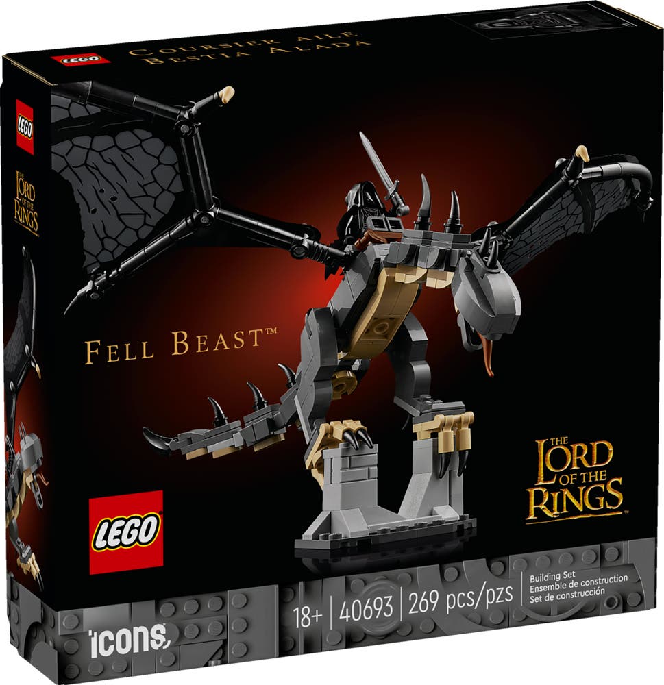 LEGO Icons 40693 Lord of the Rings: Fell Beast GWP box front