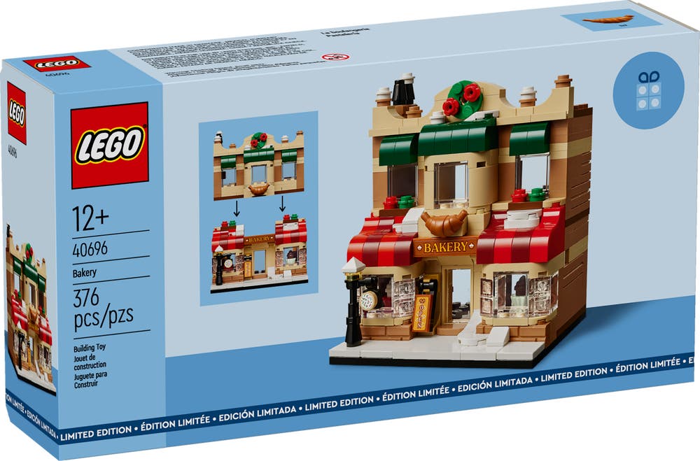 LEGO 40696 Shops of the World Bakery GWP box front