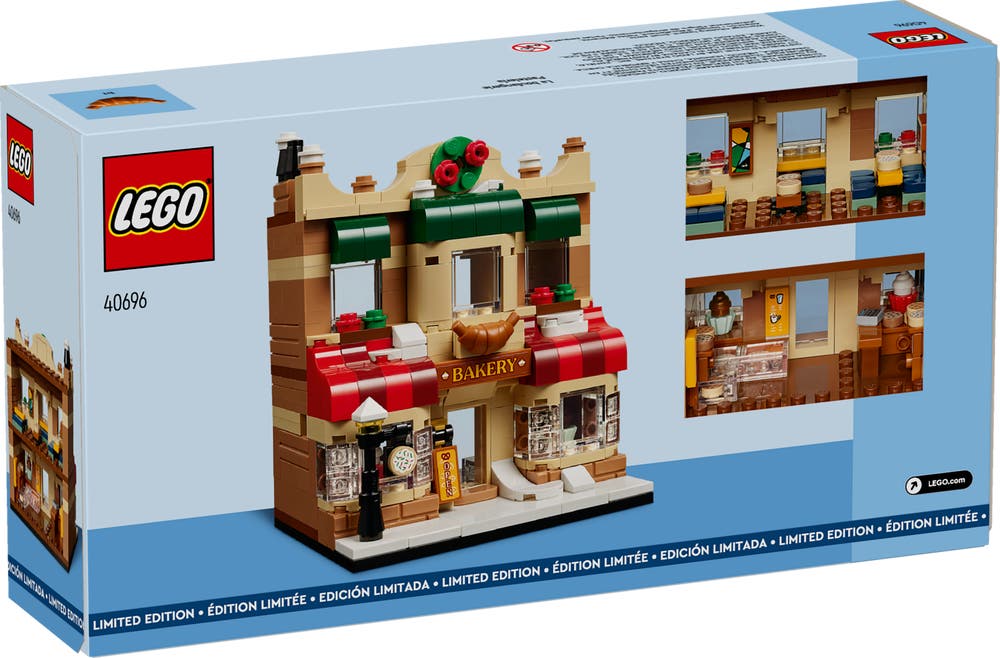 LEGO 40696 Shops of the World Bakery GWP box back