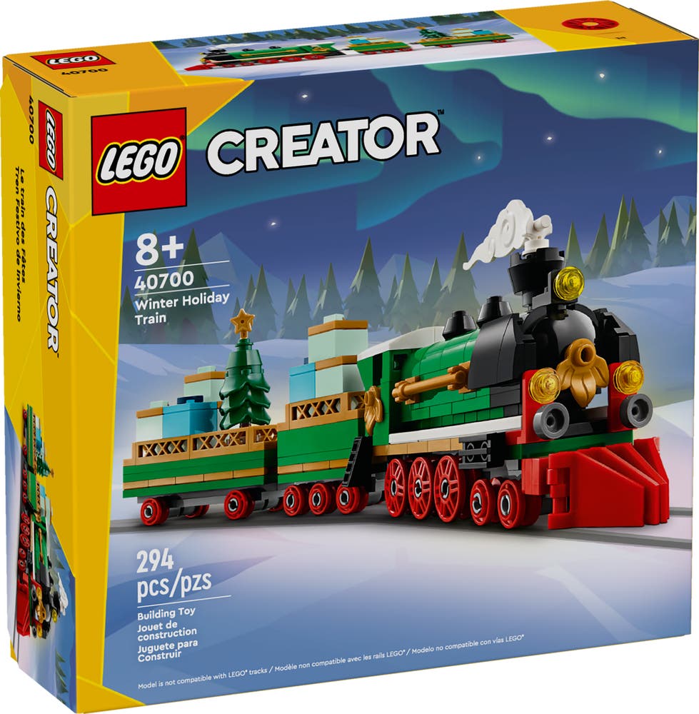 LEGO 40700 Winter Holiday Train GWP box front