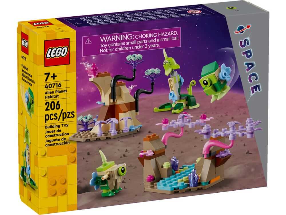 LEGO 40716 Alien Planet Habitat box