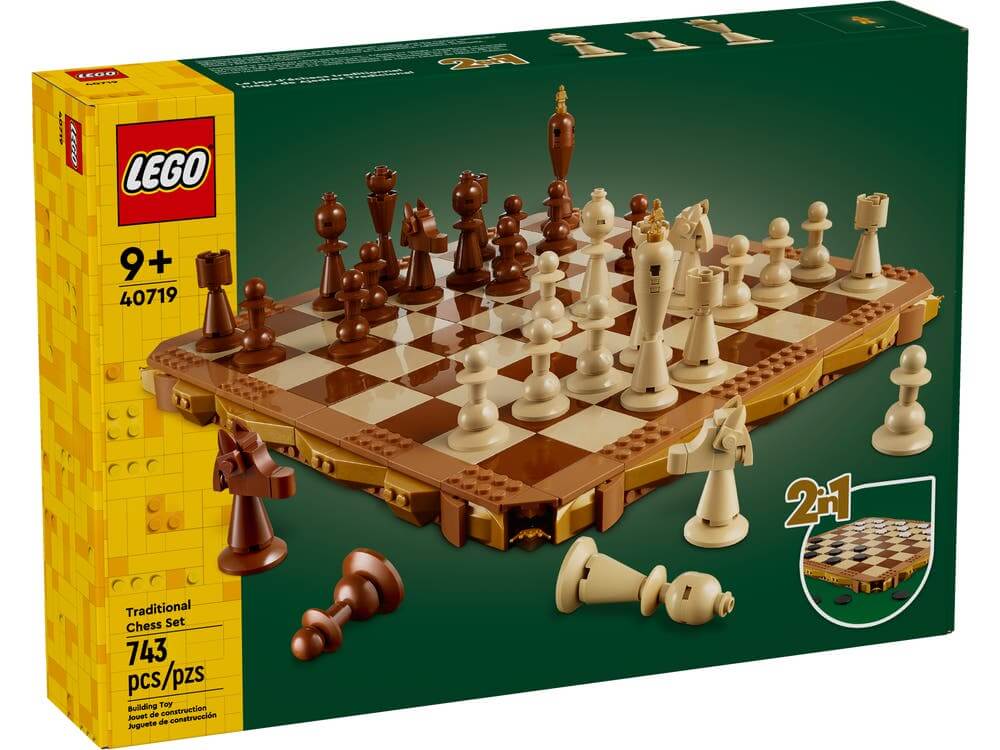 LEGO 40719 Traditional Chess Set box front