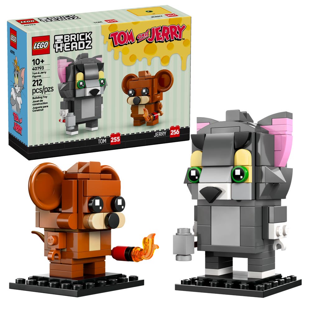 LEGO BrickHeadz 40793 Tom & Jerry Figures box front