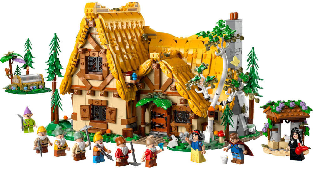 LEGO Disney 43242 Snow White's Cottage