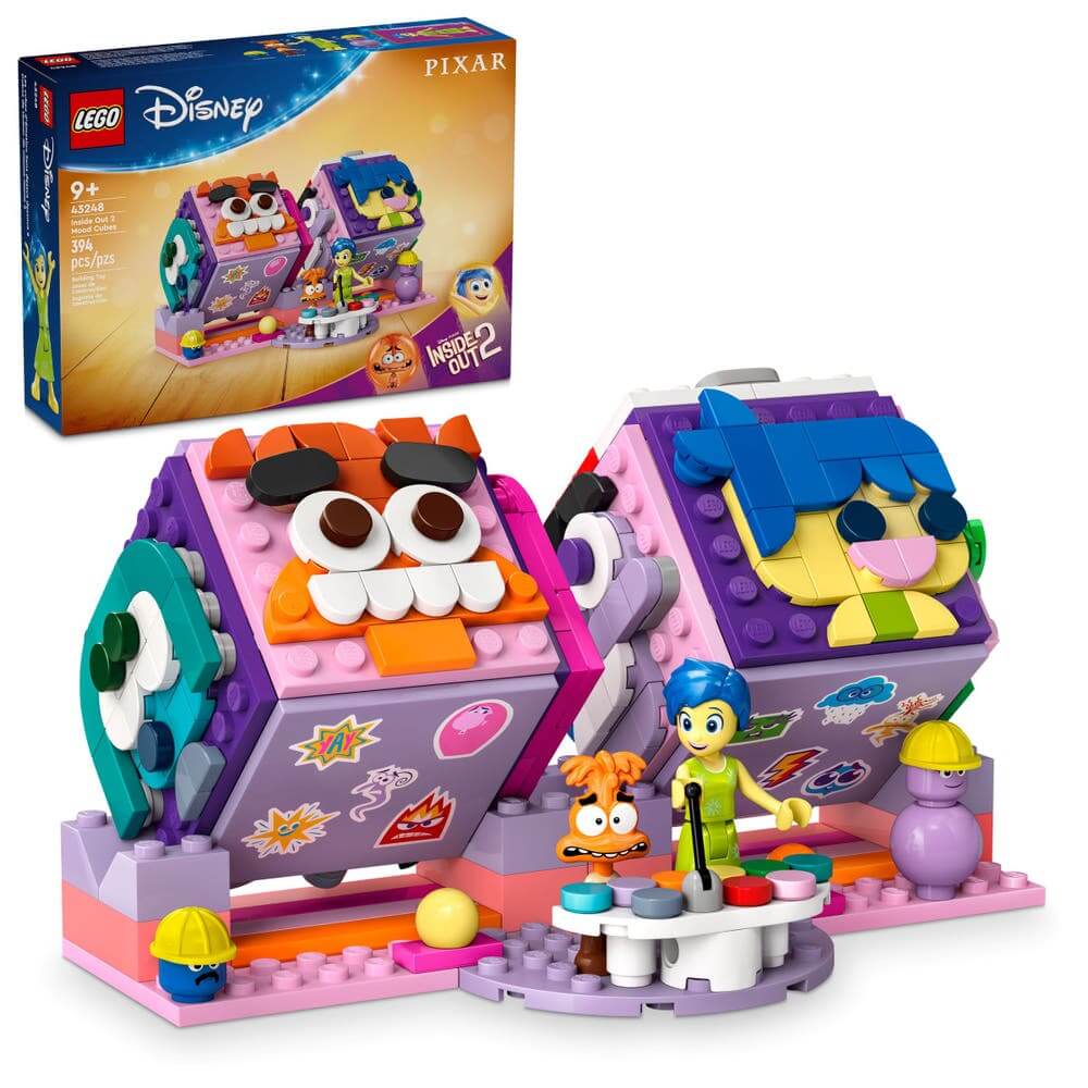 LEGO Disney 43248 Inside Out 2 Mood Cubes box front