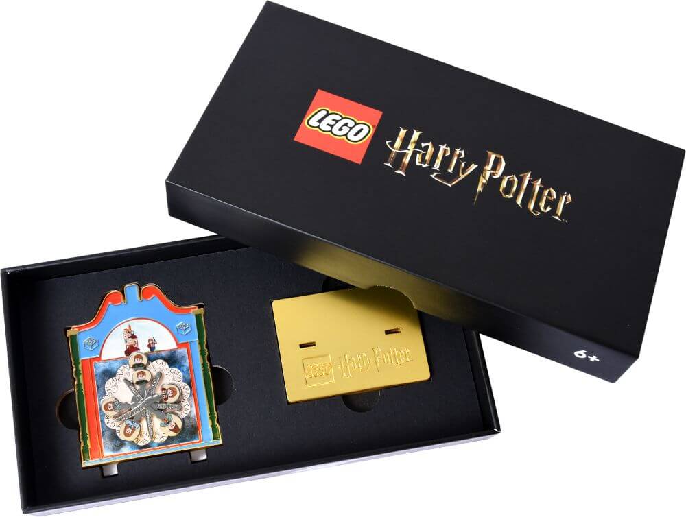 LEGO Harry Potter 5009008 Collectible Weasley Clock GWP box