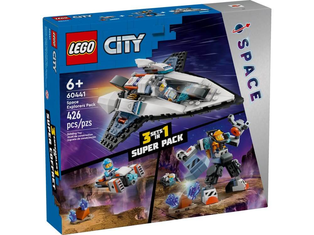 LEGO City 60441 Space Explorers Pack box front