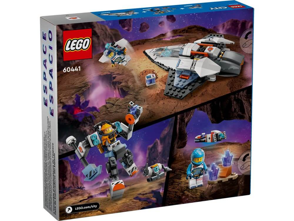 LEGO City 60441 Space Explorers Pack box back