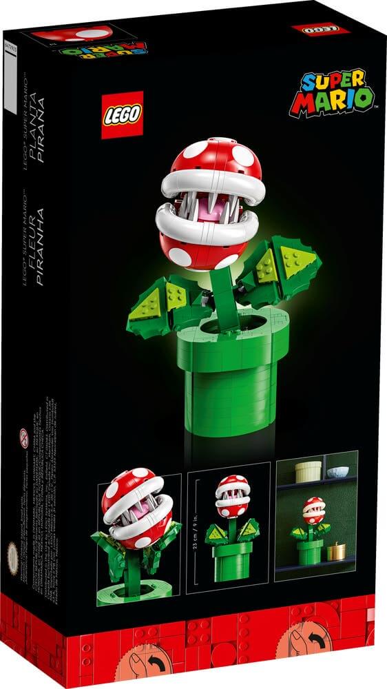 LEGO Super Mario 71426 Piranha Plant box back