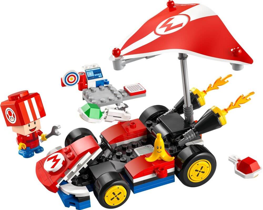 Mario kart lego set sale