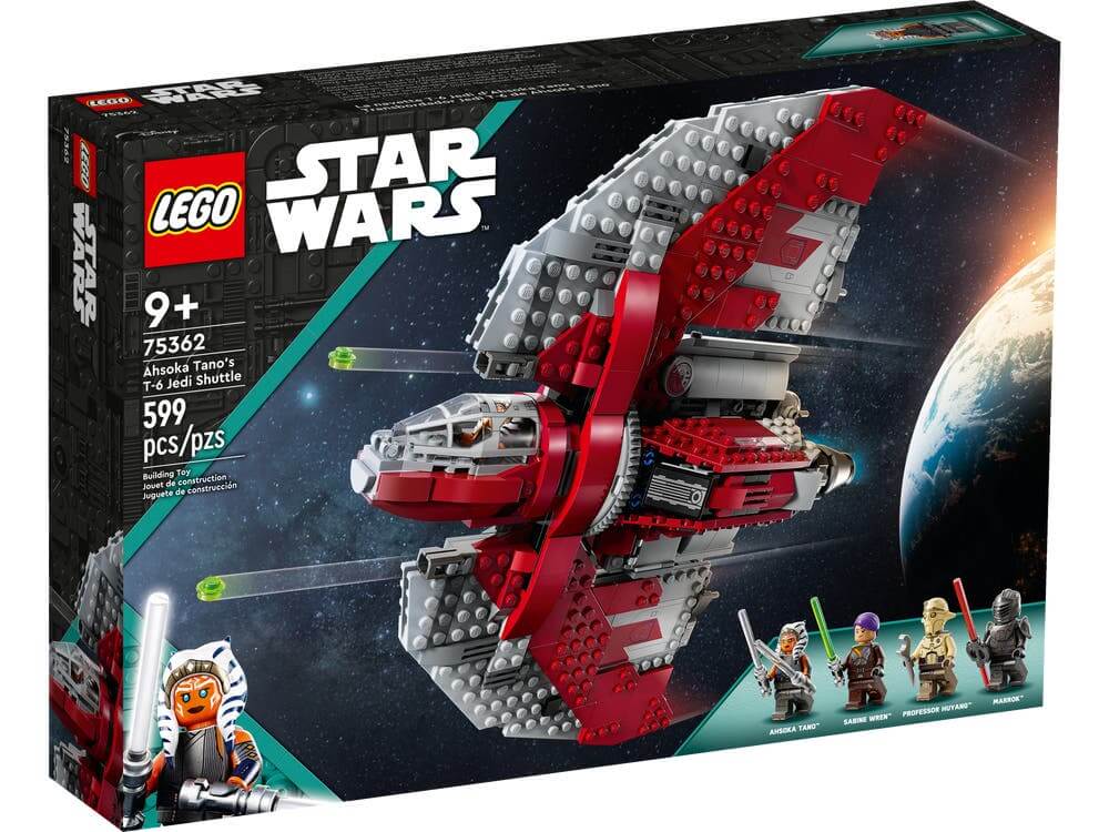 LEGO Star Wars 75362 Ahsoka Tano's T-6 Jedi Shuttle box front
