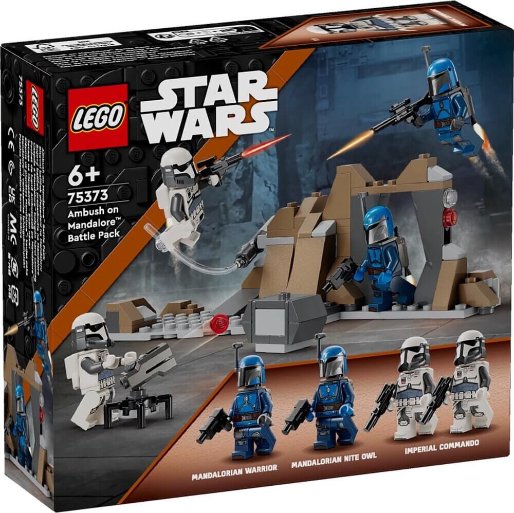 LEGO Star Wars 75373 Ambush on Mandalore Battle Pack box front