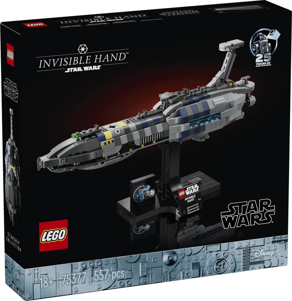 LEGO Star Wars 75377 Inivisible Hand box