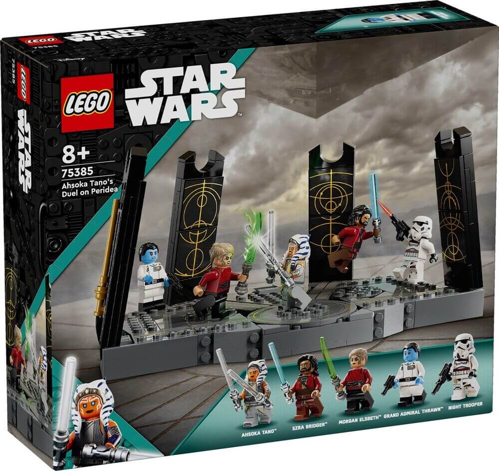 LEGO Star Wars 75385 Ahsoka Tano's Duel on Peridea box front