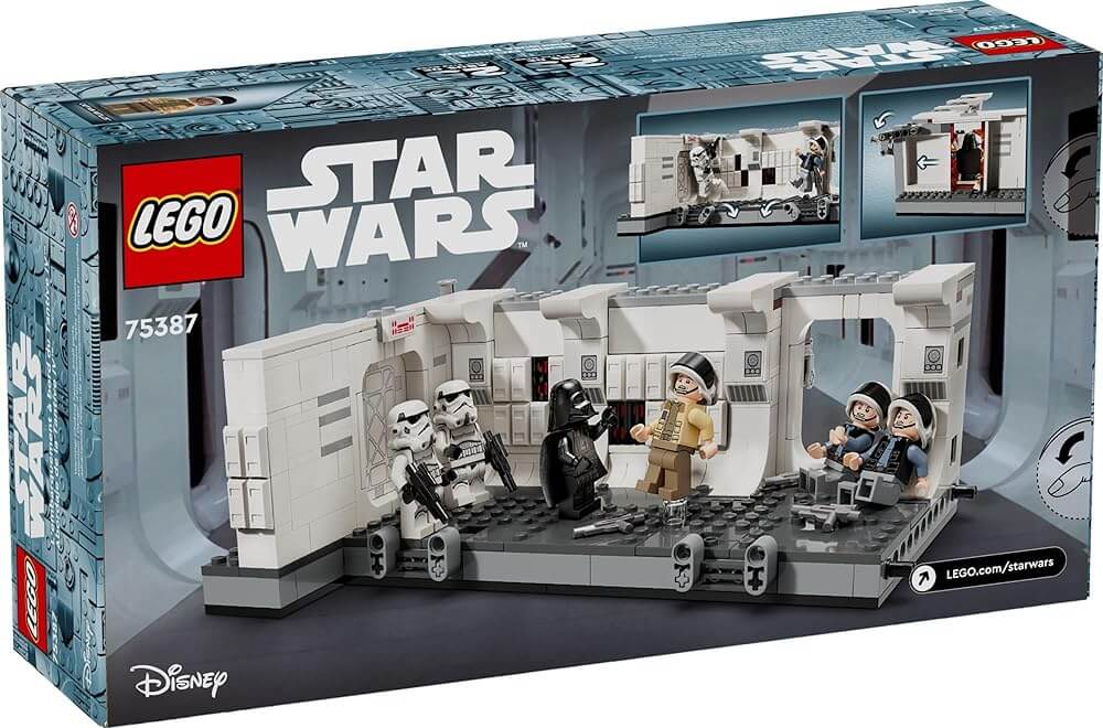 LEGO Star Wars 75387 Boarding the Tantive IV box back