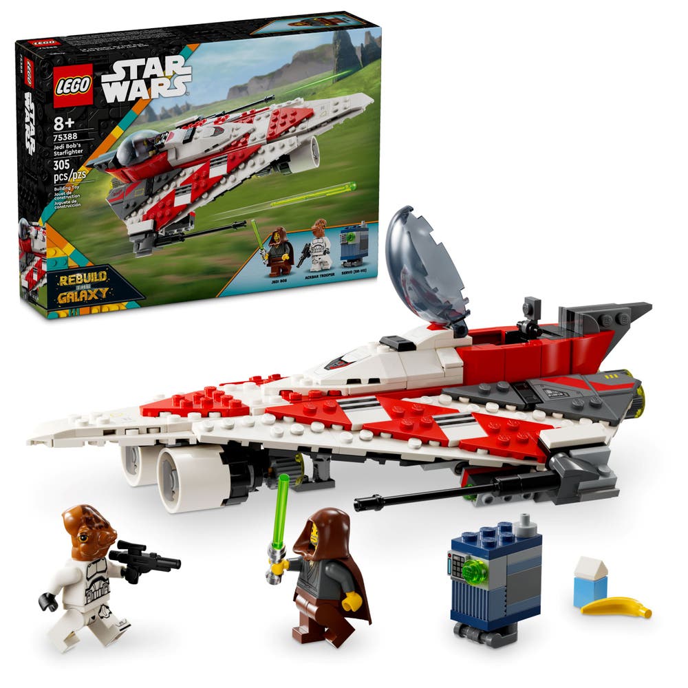 LEGO Star Wars 75388 Jedi Bob's Starfighter box front