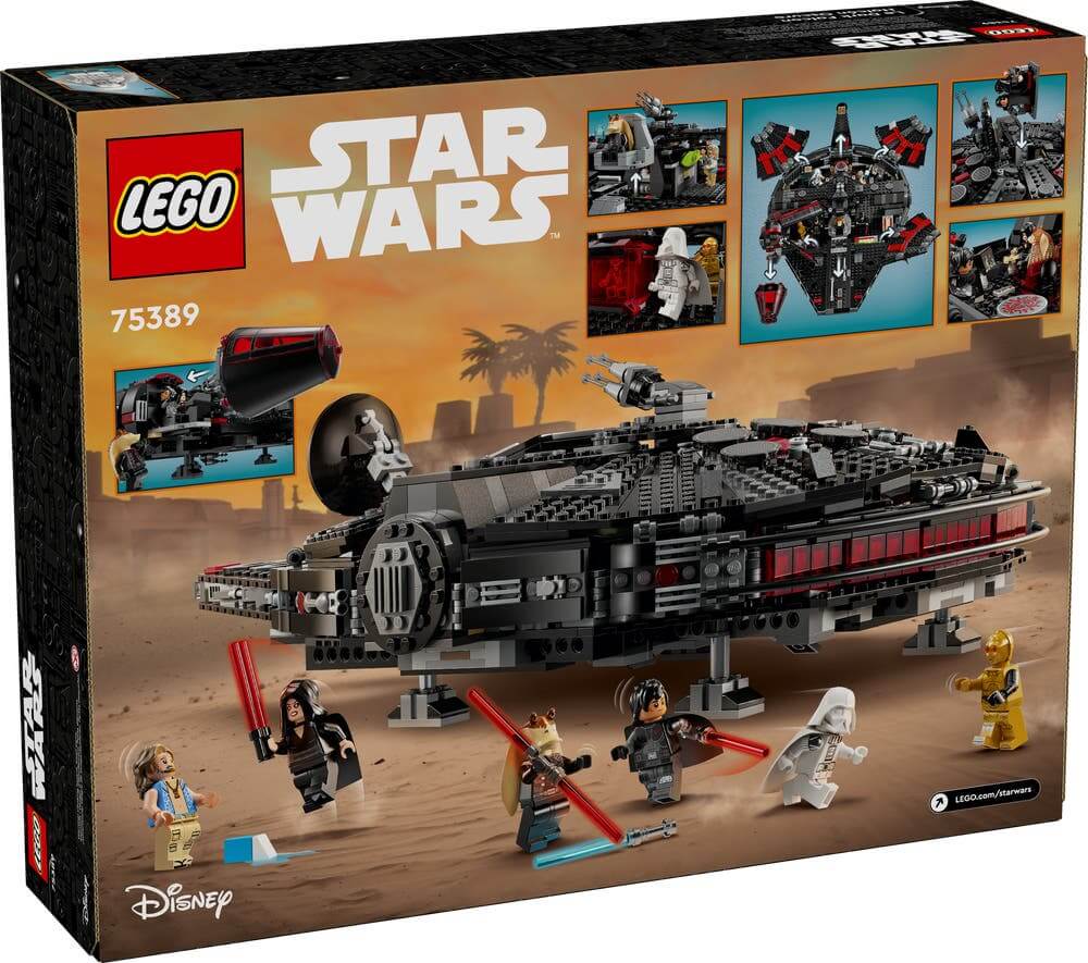 LEGO Star Wars 75389 The Dark Falcon box back