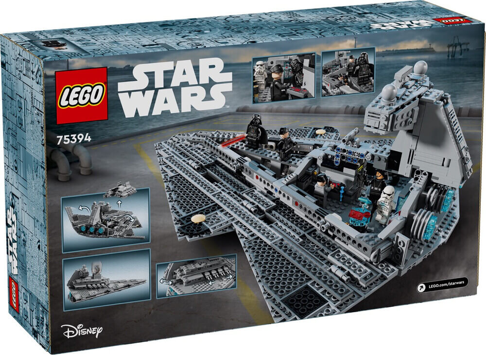 LEGO Star Wars 75394 Imperial Star Destroyer box back
