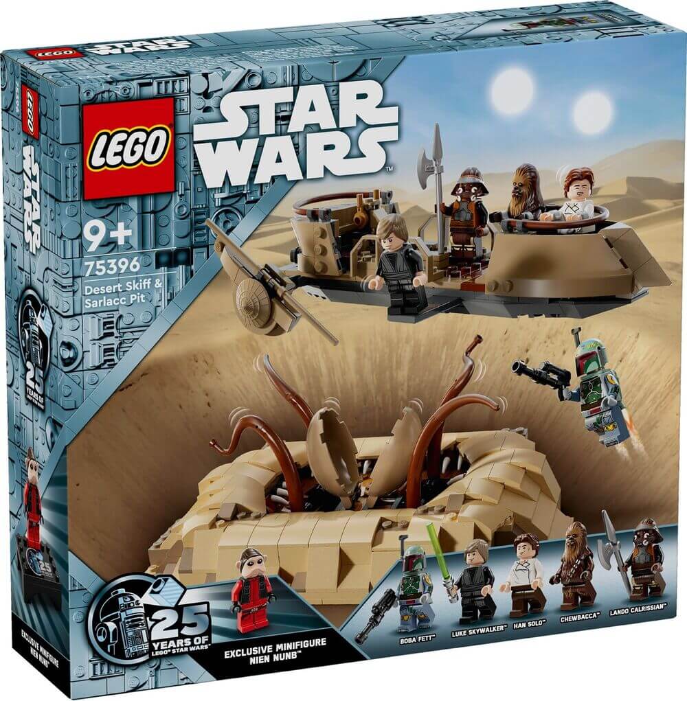 LEGO Star Wars 75396 Desert Skiff & Sarlacc Pit box front