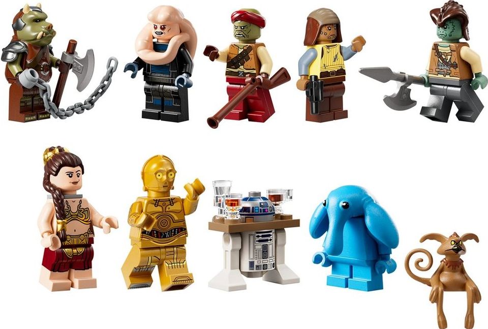 LEGO Star Wars 75397 UCS Jabba's Sail Barge Minifigures