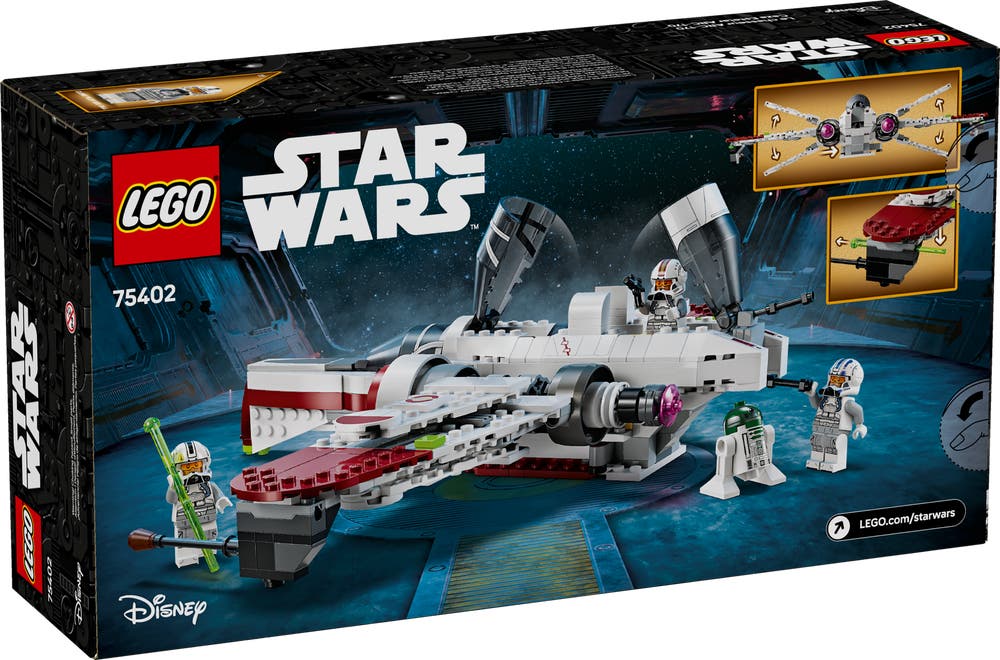 LEGO Star Wars 75402 ARC-170 Starfighter box back