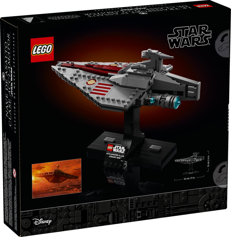 LEGO Star Wars 75404 Acclamator Assault Ship lifestyle