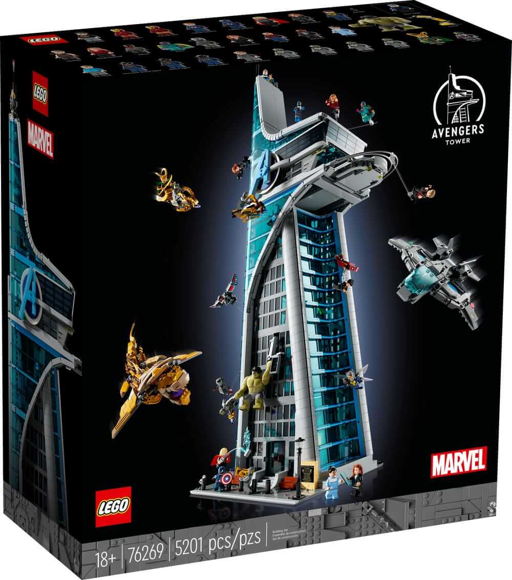 LEGO Marvel 76269 Avengers Tower front of box