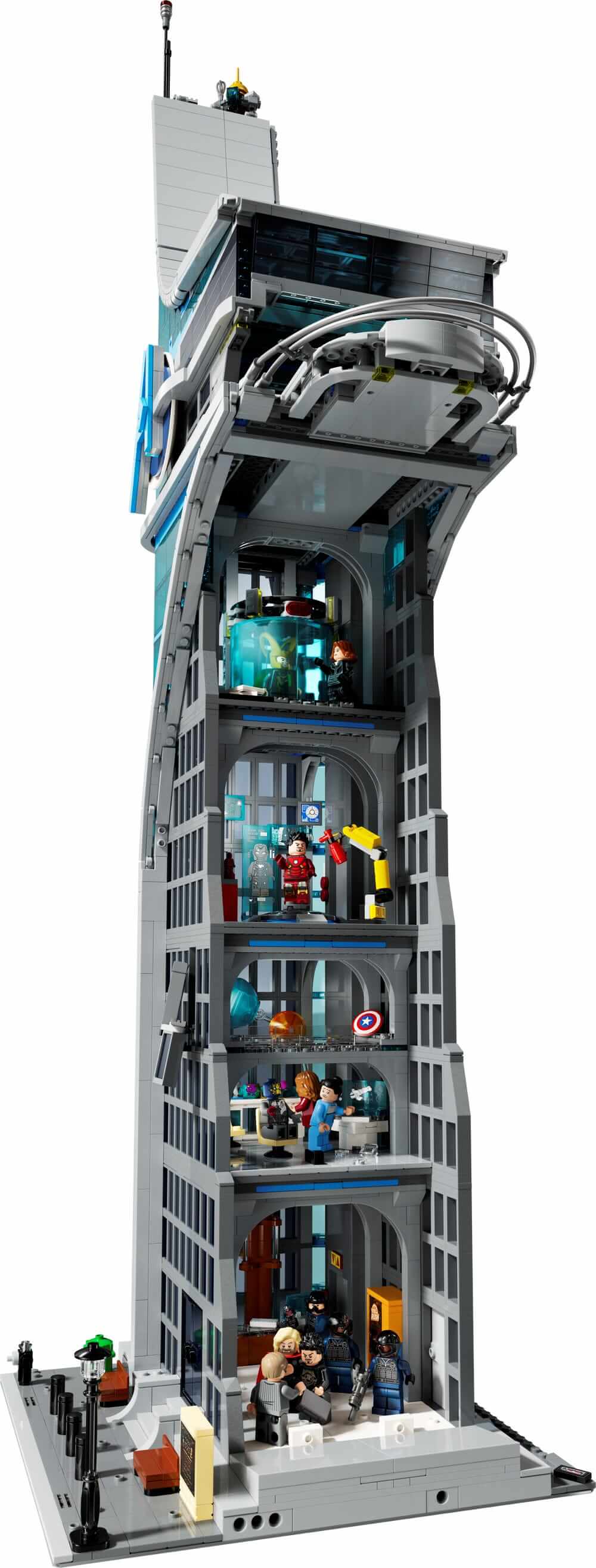 LEGO Marvel 76269 Avengers Tower interior