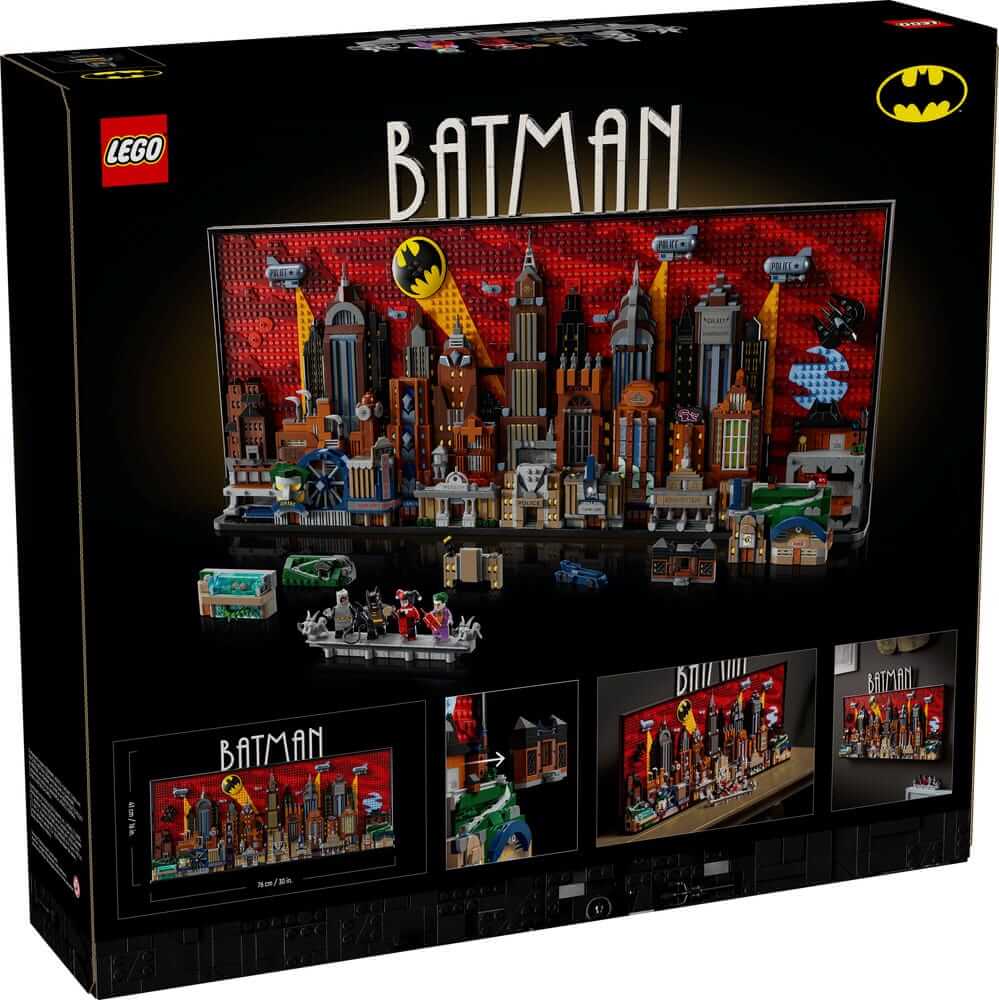 LEGO DC 76271 Batman: The Animated Series Gotham City box back