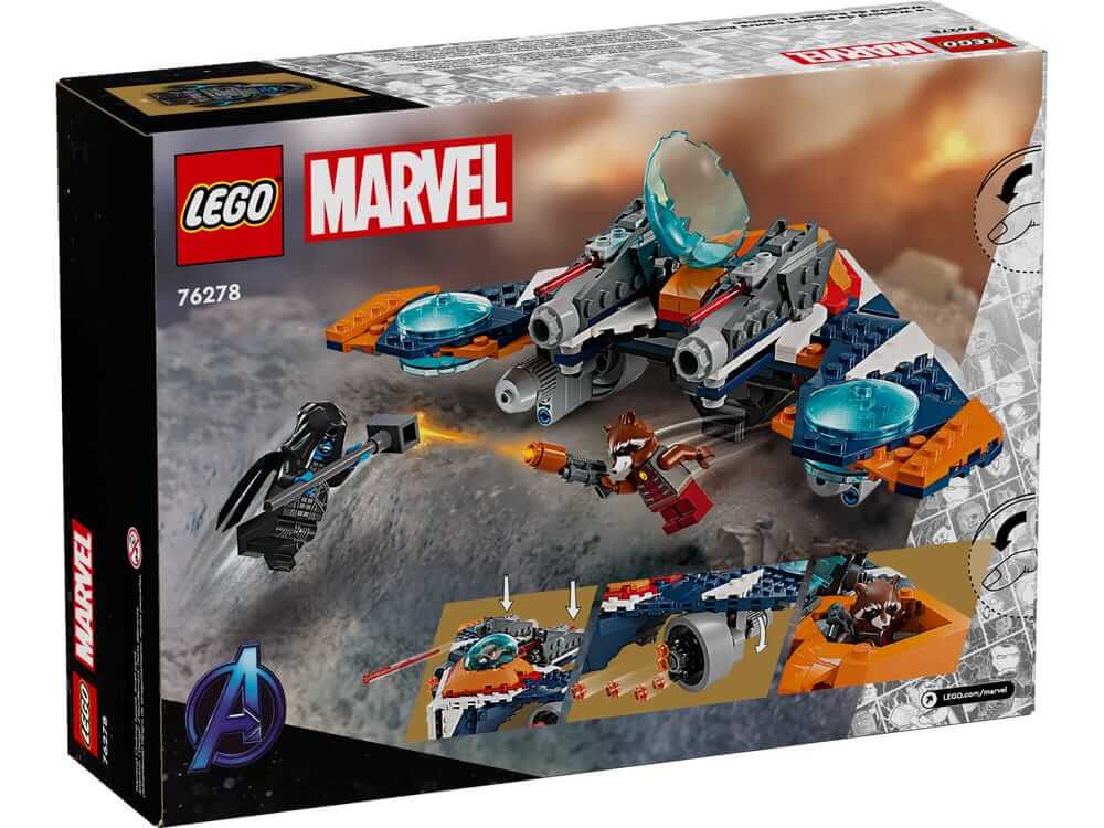 LEGO Marvel 76278 Rocket Racoon's Warbird