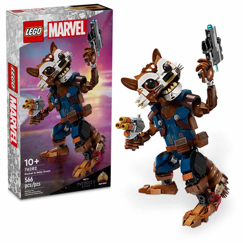LEGO Marvel 76282 Rocket & Baby Groot box front