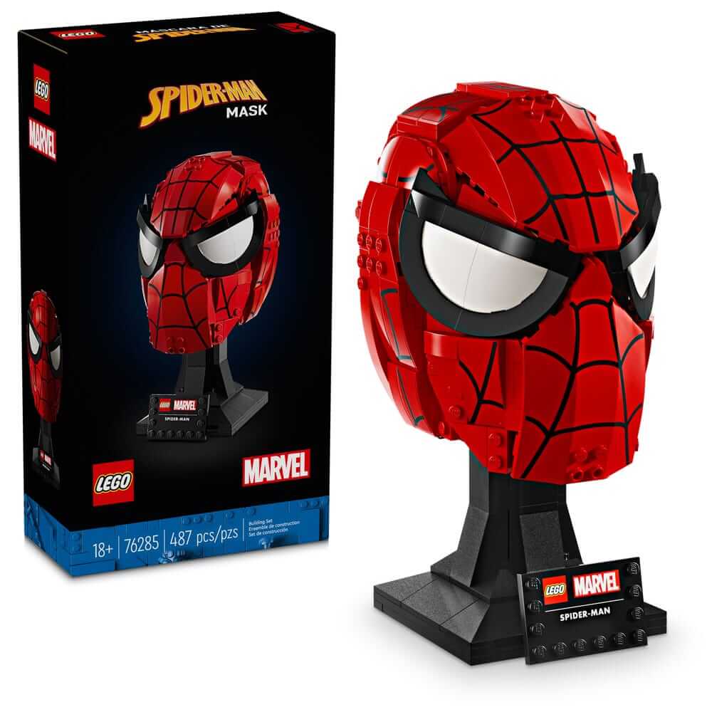 LEGO Marvel 76285 Spider-Man's Mask box front