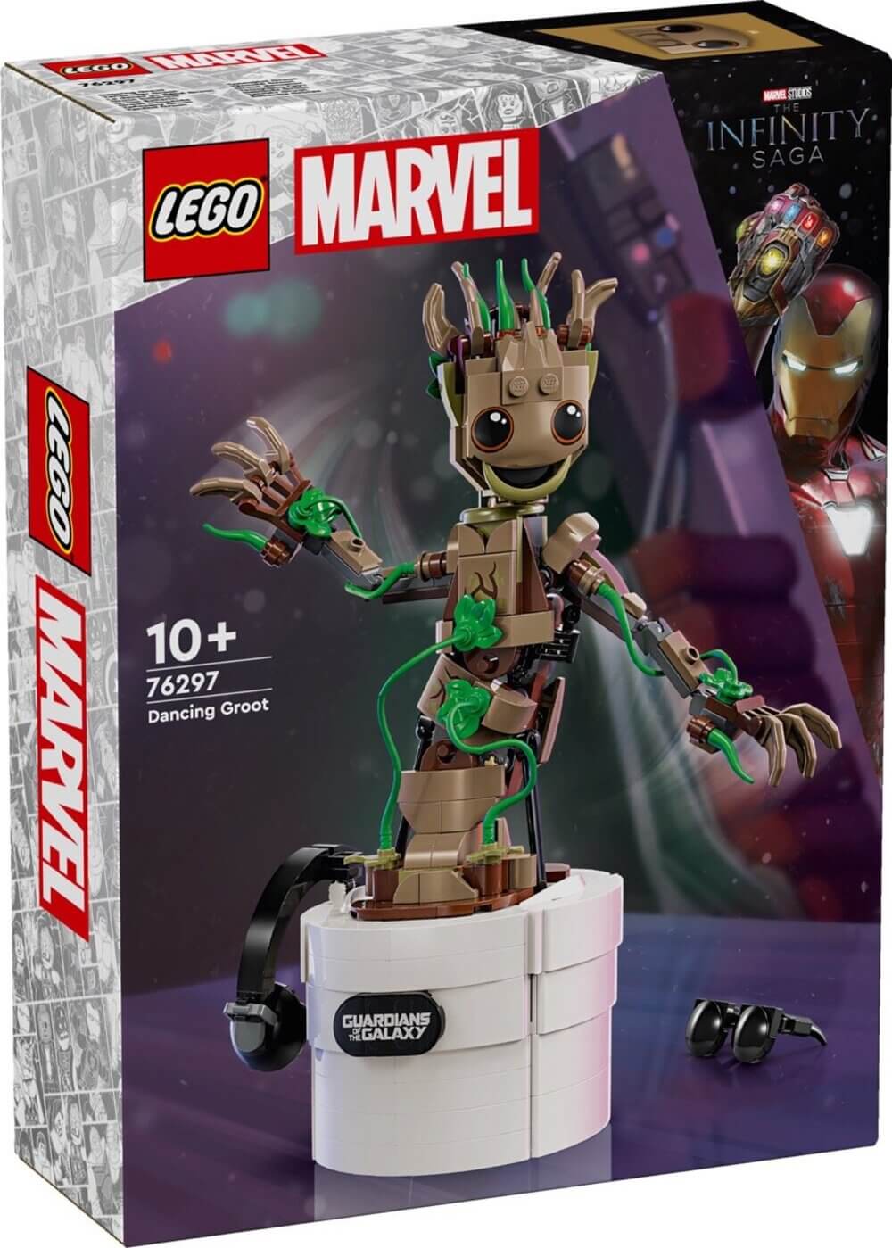 LEGO Marvel 76297 Dancing Groot box front
