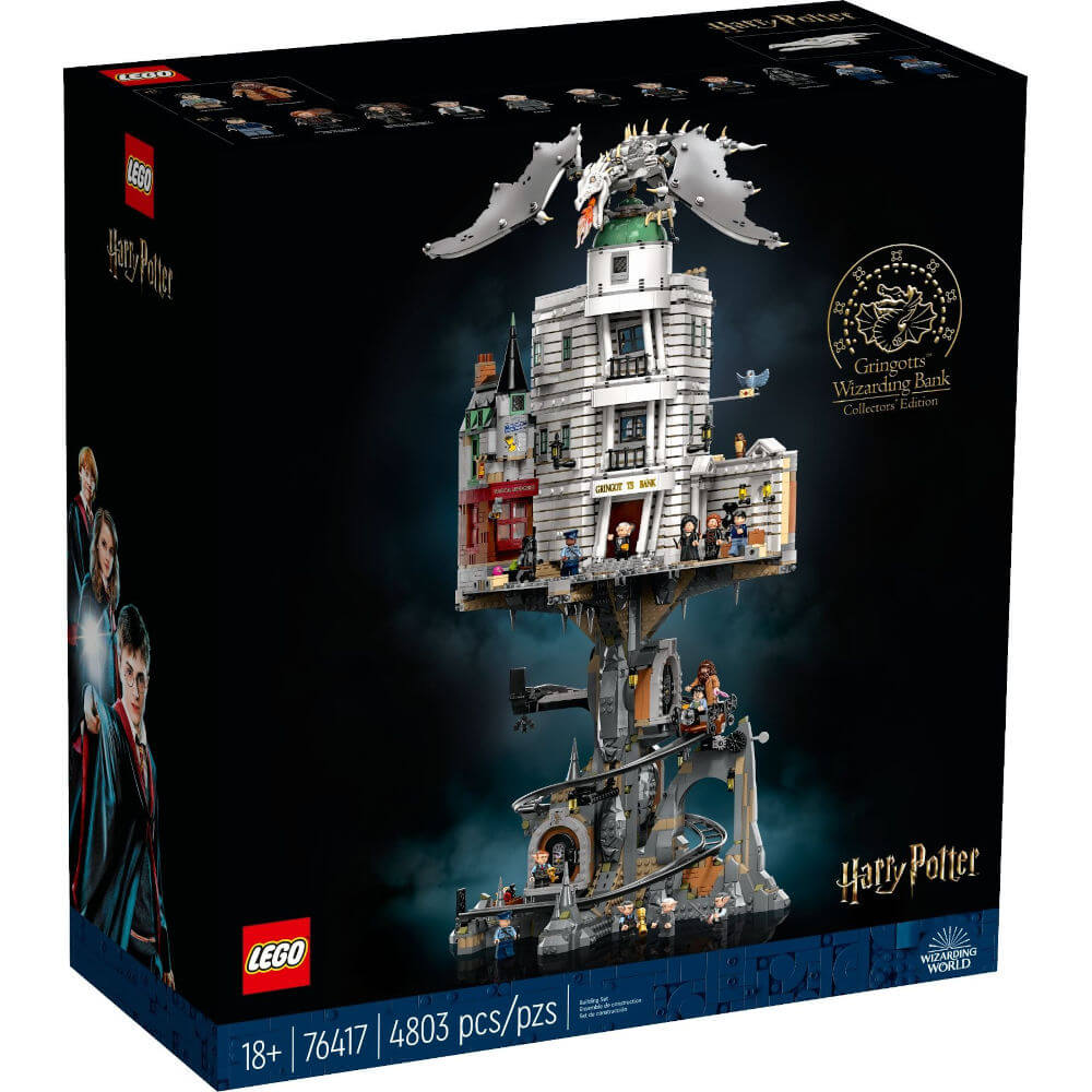 LEGO Harry Potter 76417 Gringotts Wizarding Bank box front