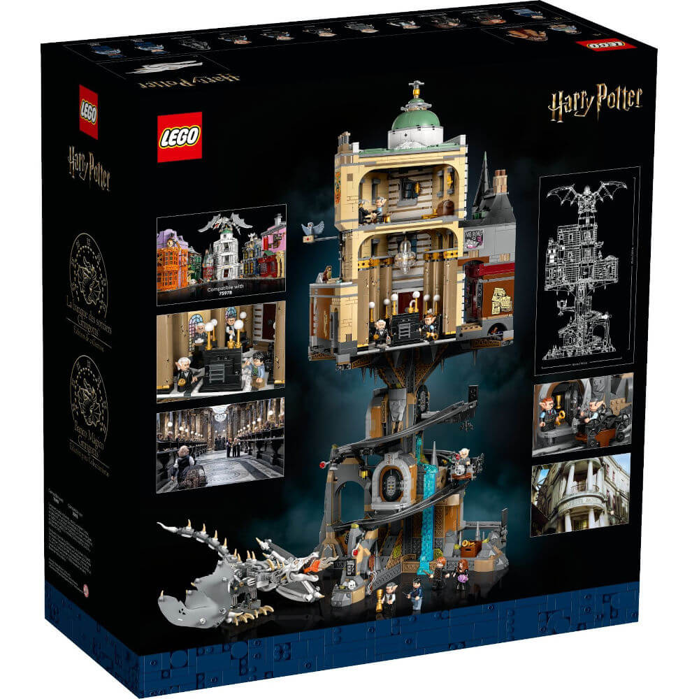 LEGO Harry Potter 76417 Gringotts Wizarding Bank box back