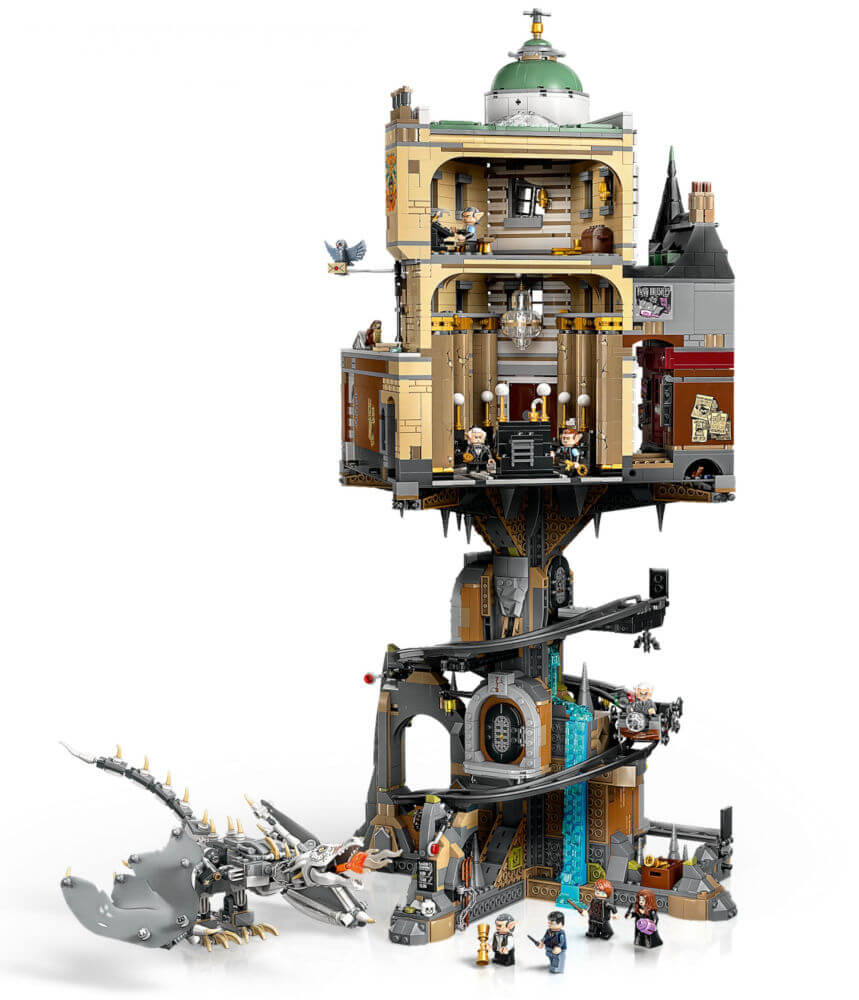 LEGO Harry Potter 76417 Gringotts Wizarding Bank interior
