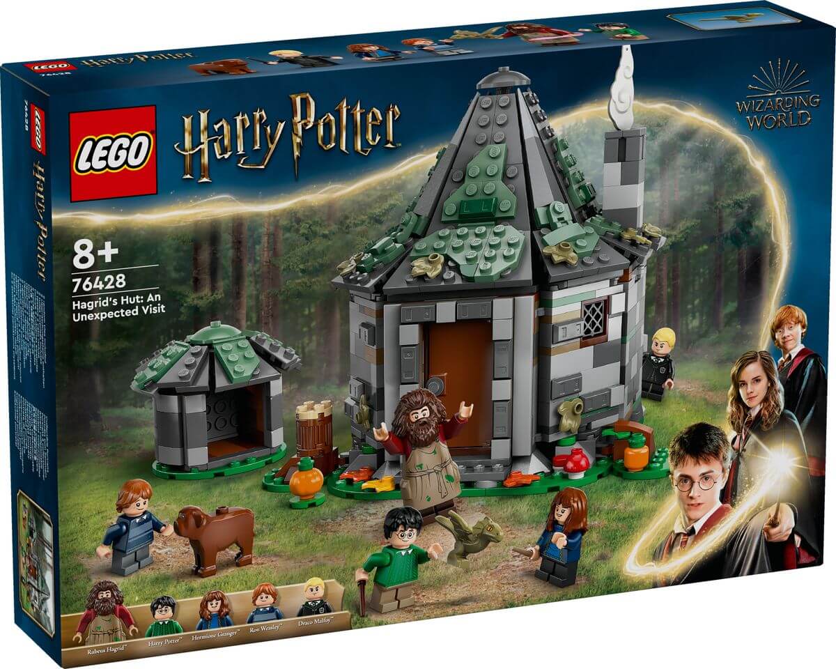 LEGO 76428 Hagrid's Hut: An Unexpected Visit box front