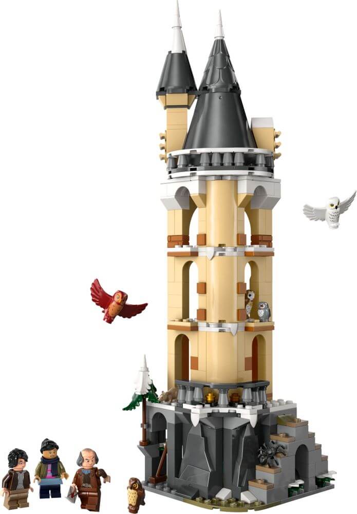 LEGO 76430 Hogwarts Castle Owlery box back