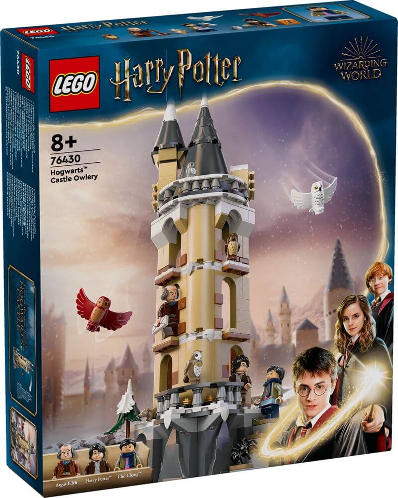 LEGO 76430 Hogwarts Castle Owlery box front
