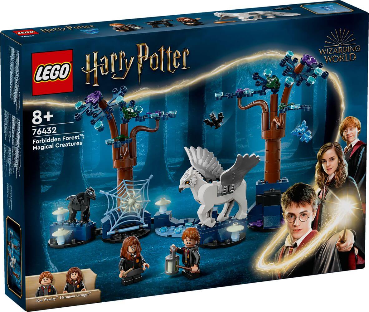 LEGO 76432 Forbidden Forest: Magical Creatures box front