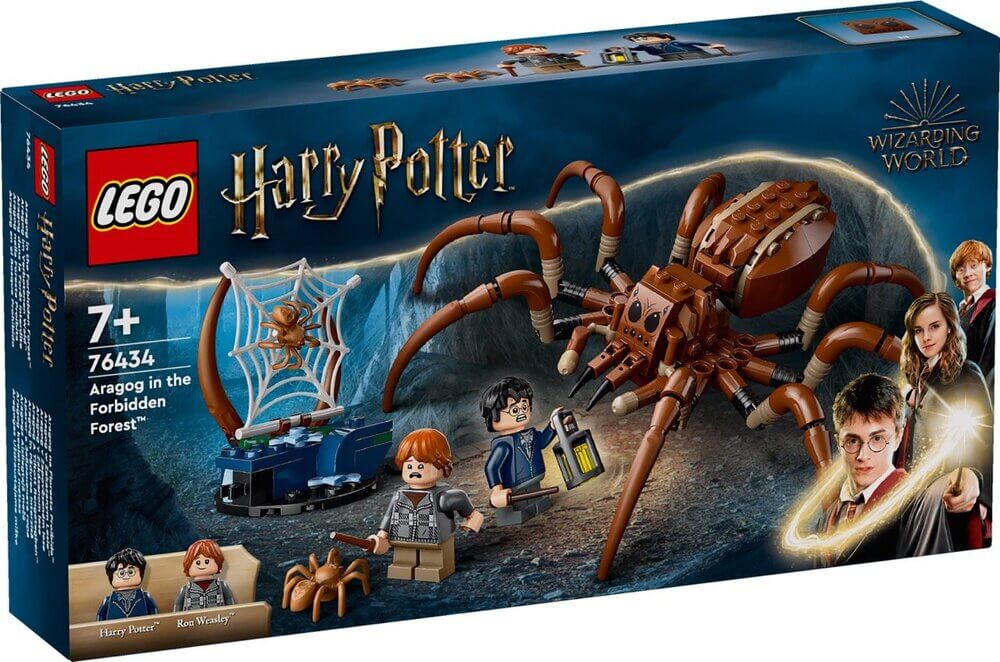 LEGO Harry Potter 76434 Aragog in the Forbidden Forest box front