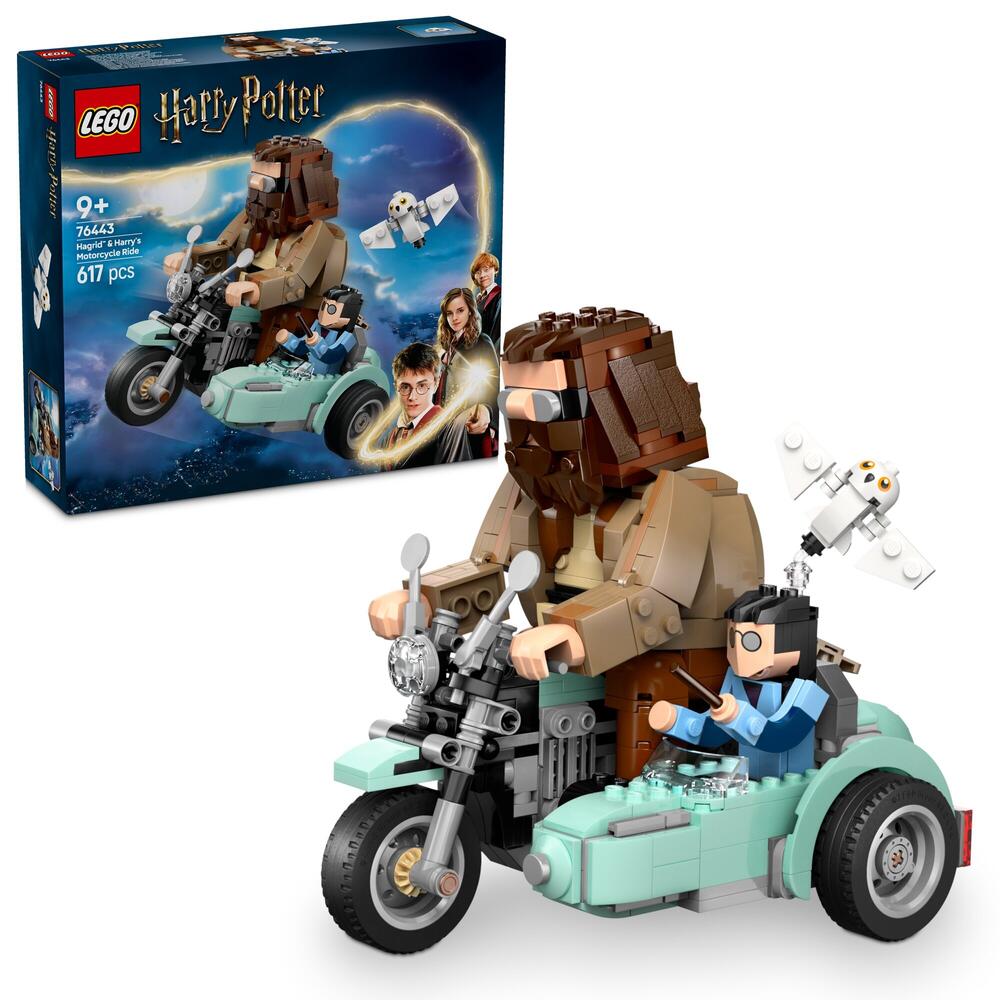 LEGO Harry Potter 76443 Hagrid & Harry's Motorcycle Ride box front