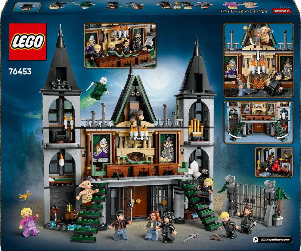 LEGO Harry Potter 76453 Malfoy Manor box back