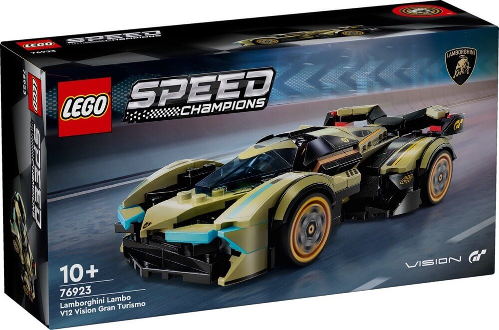 LEGO Speed Champions 76923 Lamborghini Lambo V12 Vision GT box front