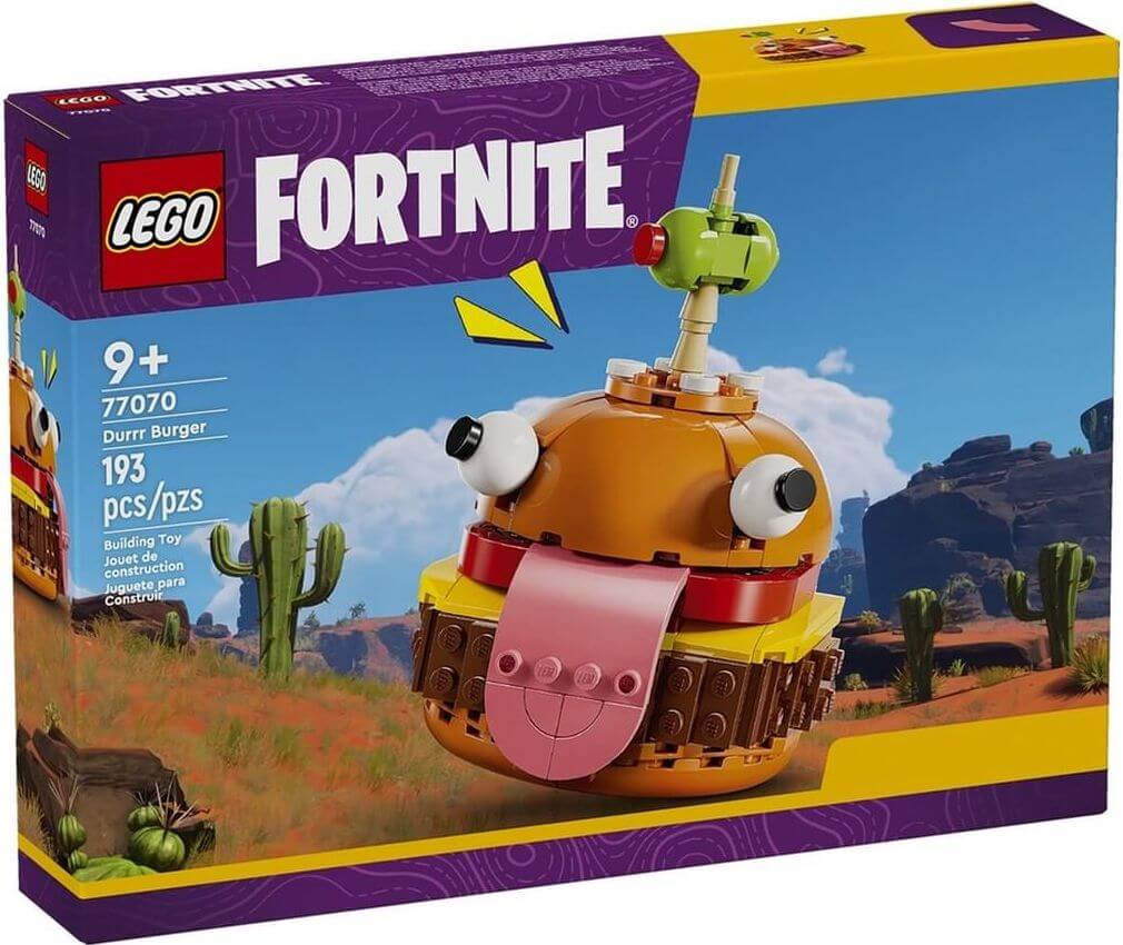 LEGO Fortnite 77070 Durrr Burger box front